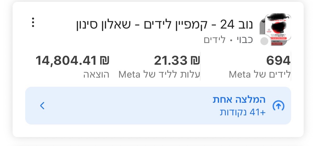Campaign Result