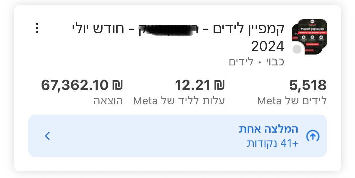 Campaign Result
