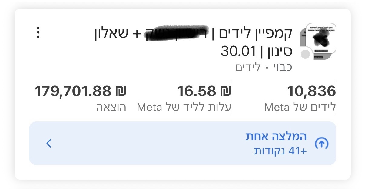 Campaign Result