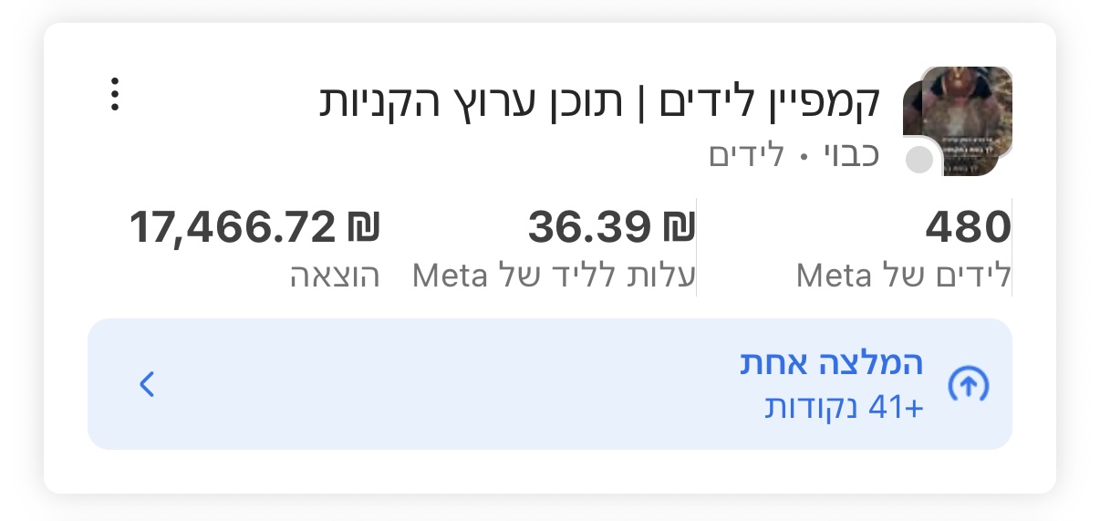 Campaign Result